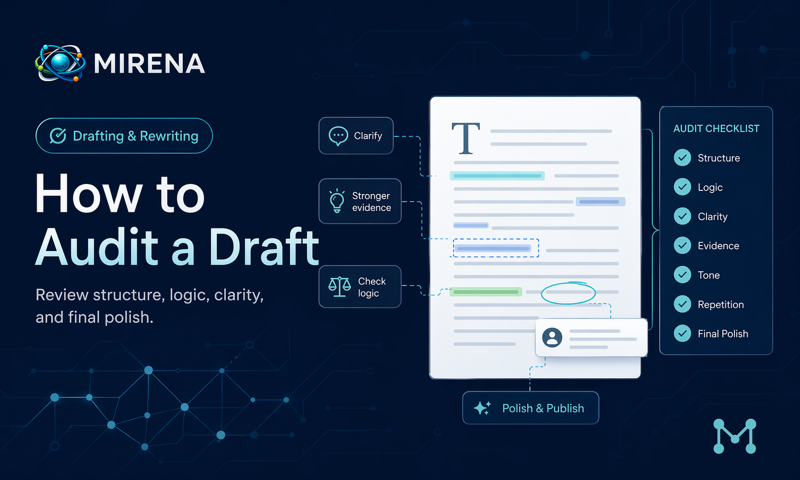 How to Audit a Draft: A Structure First SEO Audit Process for Pages That Need Rewriting