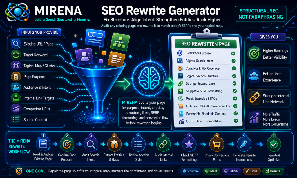SEO Rewrite Generator